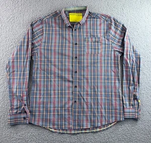 Descendant of Thieves Shirt Mens Large Dres Ladro Ltd Edition 128 Plaid Casual - Picture 1 of 9