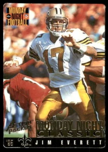 Fútbol americano Monday Night 1995 lleno de acción #121 Jim Everett - Imagen 1 de 2