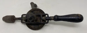 Vintage Stanley No. 624 Hand Drill Wooden Handle - Picture 1 of 6
