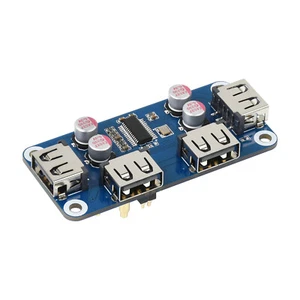 USB HUB Expansión SOMBRERO Kit de Inicio para RPI Raspberry Pi 0 Zero 2 W A 3 Modelo B 4 - Imagen 1 de 5