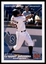 2005 Grandstand Eastern League Top Prospects Tripper Johnson Bowie Baysox #NNO