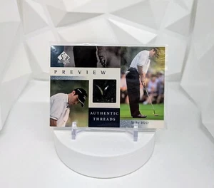 2001 Upper Deck SP Authentic Mike Weir Preview Authentic Threads MW-AT - Picture 1 of 2