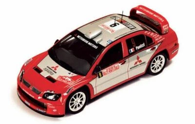 1/43 IXO RAM146 Mitsubishi Lancer WRC'04 2004 Monte Carlo #9 Panizzi & Panizzi - Image 1 of 4