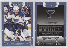 2017-18 Upper Deck Compendium Blue Carl Gunnarsson #217
