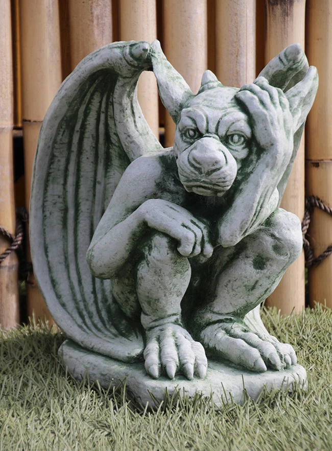 Angelnder Geist – Niedliche Harzfigur Für Garten, Halloween Oder Deko