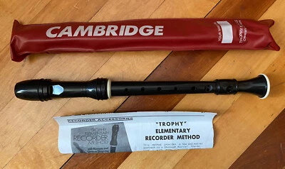 Cambridge II Vibra-bell por Trophy Music CO. Grabadora - Usada Foto 1 de 4