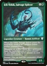 ETCHED FOIL Ich-Tekik, Salvage Splicer | MTG Magic Commander Legends | ENG | NM