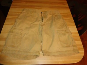 Columbia Shorts Mens 34 Brown Cargo SHORTS NICE FREE SHIPPING - Picture 1 of 4
