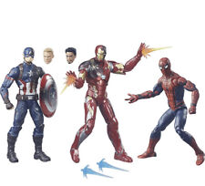 MARVEL LEGENDS  CIVIL WAR  CAPTAIN AMERICA  Spider-Man  Iron Man  -3 Pack