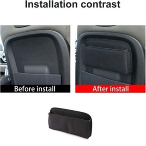 For Land Rover Defender 90 110 Back Storage Bag Cloth Front Seat 20-23 Black - Picture 1 of 10