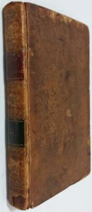 POCKET ENCYCLOPEDIA / DICTIONARY VOL. VI 1802 London LEATHER HB - Picture 1 of 6