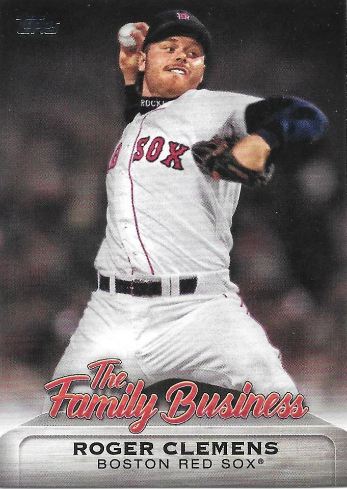 2019 Topps Update ROGER CLEMENS The Family Business - BOSTON RED SOX - #FB-6 - Image 1 of 1