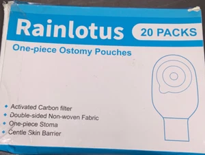 One Piece Ostomy Pouches /20 Packs - Picture 1 of 2