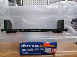 WALTHERS MAINLINE HO 910-5827 60' PS Mampara Plana Weyerhauser Nuevo en Caja - Imagen 1 de 1