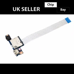 GENUINA PLACA LECTOR DE TARJETAS DE AUDIO USB LENOVO G50-45 CON CABLE 45508812051  - Imagen 1 de 1