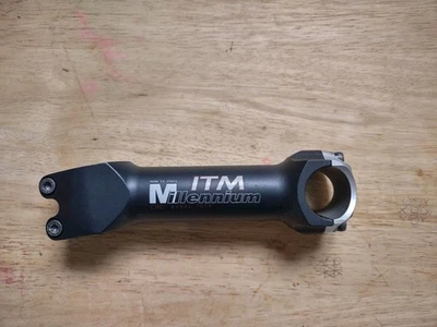 ITM Millennium Alloy Road Stem 1 1/8 Threadless 120mm -10 Degree 26.0mm clamp - Image 1 of 4