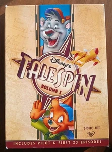 Disney's Talespin: Volume 1  Dvd Episodes 1-27 3 Disc Set 2006 Release Cartoon - Picture 1 of 3