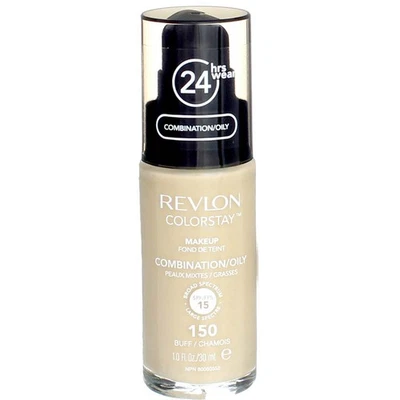 3 Pack Revlon ColorStay Makeup Foundation For Combination Oily Skin, Buff/Cha... - Image 1 of 4