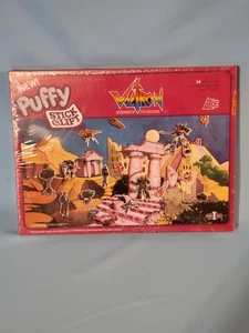 Tavolo da gioco vintage NUOVO 1984 VOLTRON PUFFY STICK N LIFT Defender of the Universe - Foto 1 di 6