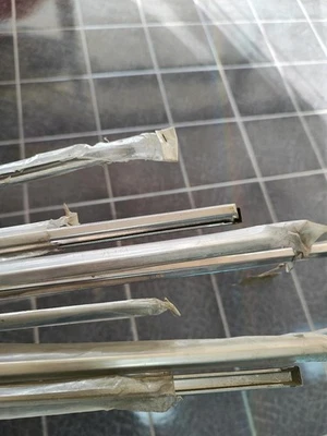 Fiat 125 Chasis Carrocería Moldura Cromo Moldura Kit Juego Foto 1 de 2