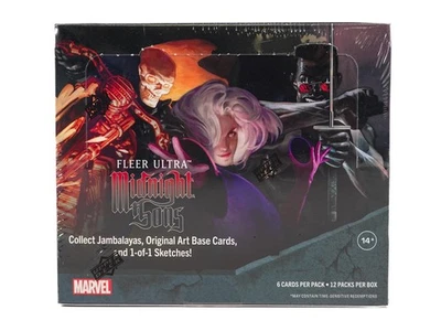 MARVEL FLEER ULTRA MIDNIGHT SONS TRADING CARDS HOBBY BOX (UPPER DECK 2023) - Image 1 of 4