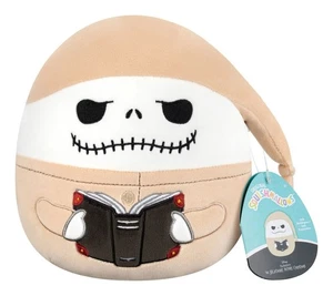 Squishmallows Nightmare Before Christmas Jack Skellington In Pyjamas 8 Inch - Picture 1 of 1