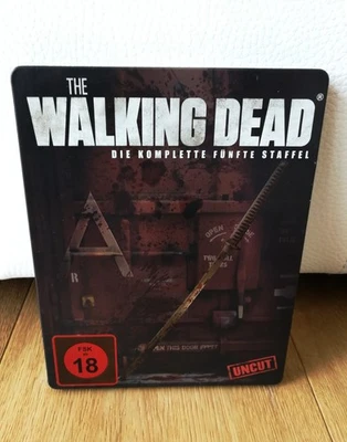The Walking Dead - 5th Season UNCUT (Limited Steelbook Edition) - Blu-ray NEW! - Bild 1 von 2