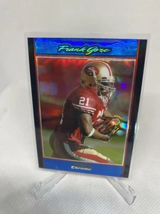 2007 Bowman Cromo Blu Rifrattore 128/150 Frank Gore #BC135 San Francisco 49ers - Foto 1 di 6