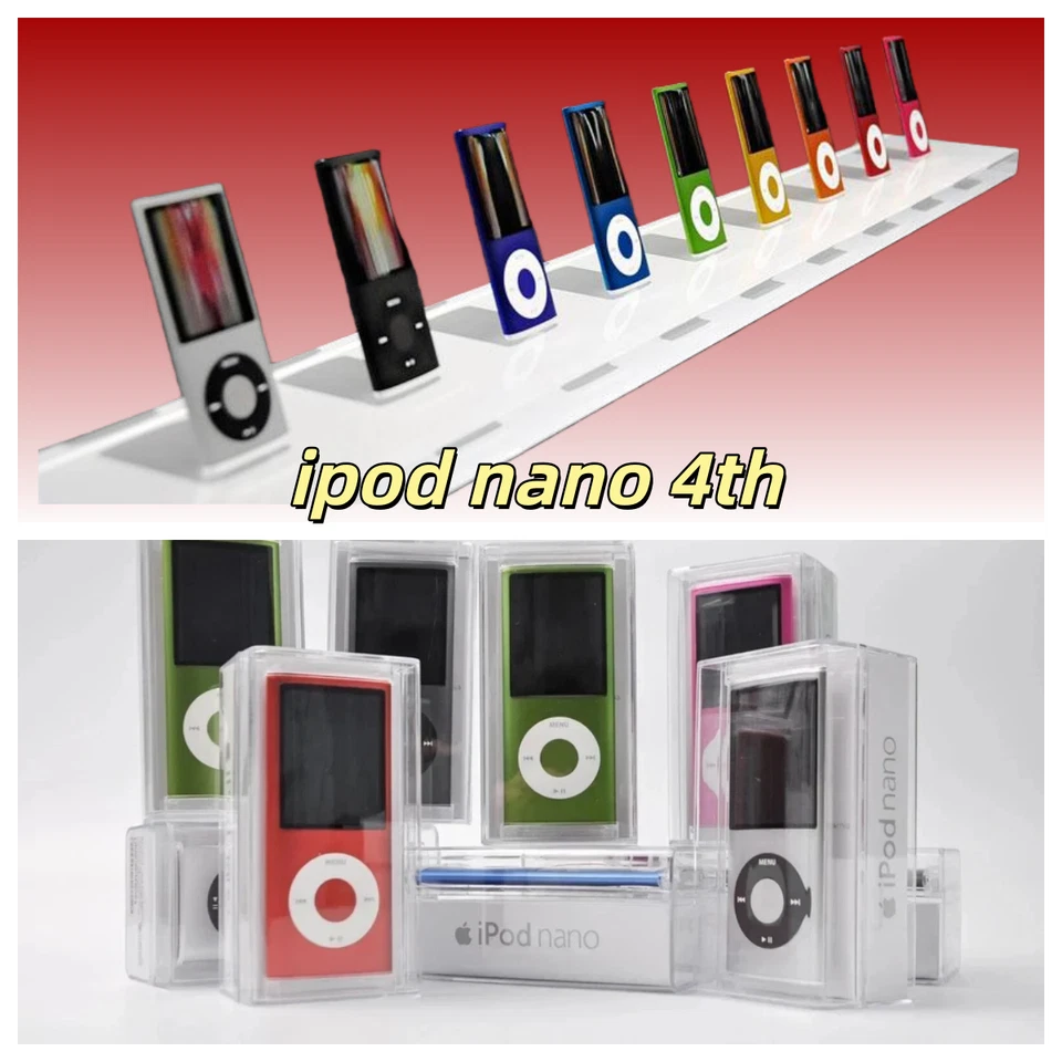 New Sealed Apple iPod Nano 4th Gen 8GB 16GB All Color​s 1 Year Warranty - Image 1 of 1