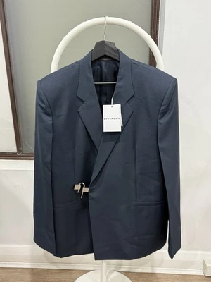 Givenchy Padlock Blazer Men’s - Navy - Image 1 of 4