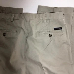 Haggar Black H Label Bege Chinos W34 L28 Excellent Condition. - Picture 1 of 9
