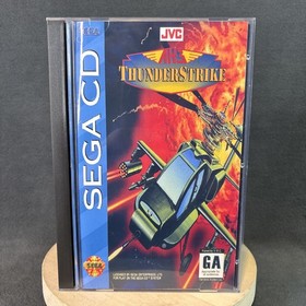SEGA CD - AH-3 Thunderstrike - Game & Reprint Art Case, No Manual - Refurb, VG