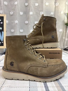 Carhartt Men’s 6” Moc Steel Toe Wedge Boot- Size 9.5M - Picture 1 of 4