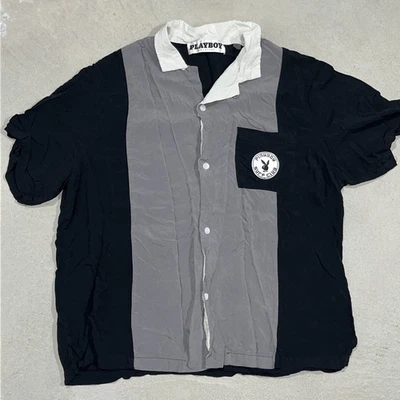 Camisa de salón de bolos Playboy X PacSun Surf Club para hombre talla L Foto 1 de 4