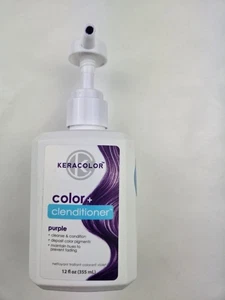 Keracolor Color + Clenditioner 3-in-1 Color-Depositing Conditioner, Purple - Picture 1 of 4