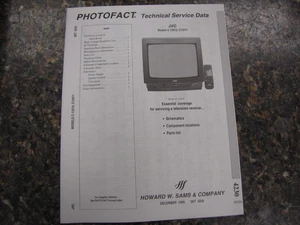 Sams Photofact 4230 Technical Service Manual for JVC C-13010, C-13011 - DEC 1999 - Picture 1 of 2