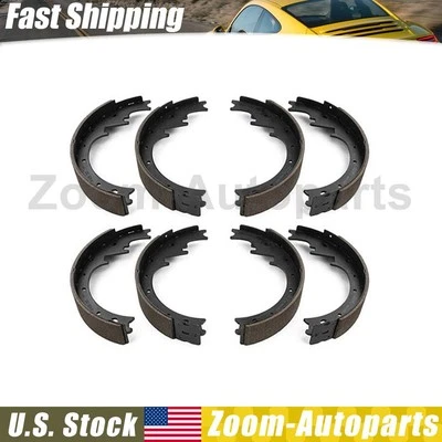 Zapatas de freno de tambor delanteras traseras para International Harvester 1200B 1967 Foto 1 de 4