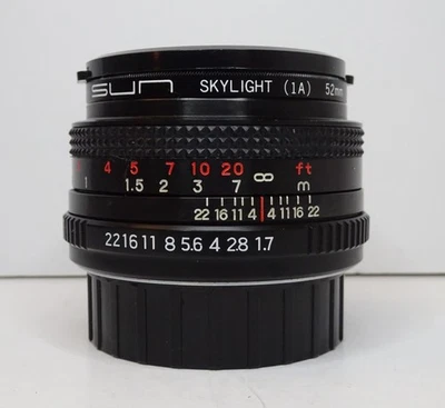 CENTON MC 50mm f1.7 PK Pentax Mount Prime Lens  - Image 1 of 4