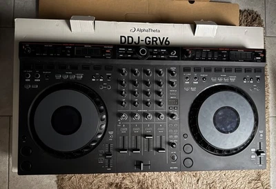 AlphaTheta DDJ-GRV6 4-channel DJ Controller *GREAT CONDITION* + Decksaver cover  - Image 1 of 4