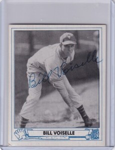 1983 TCMA #37 BILL VOISELLE HAND SIGNED AUTOGRAPH NEW YORK GIANTS 3253