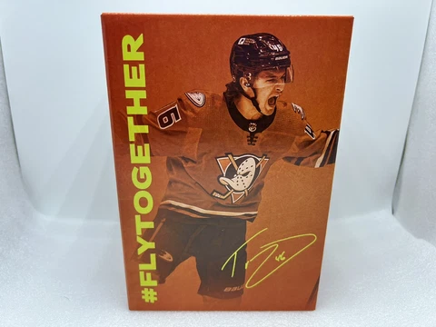 Anaheim Ducks Trevor Zegras Bobblehead NHL Hockey UCI Health New In Box Cover