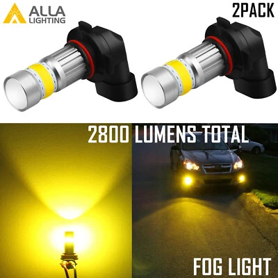 Luz antiniebla LED de conducción Allá Lighting 9145, amarillo de lujo para llamar la atención, revisión de 5 estrellas Foto 1 de 4