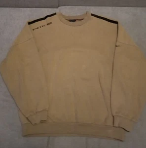 Vintage Nike Sweatshirt Logo Spell Out Swoosh 90s Red & Black Tag 97-99 Gr. L - Bild 1 von 13