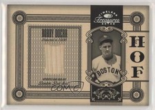 2005 Donruss Timeless Treasures Hall of Fame Materials Bat /25 Bobby Doerr HOF
