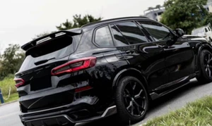 BMW G05 X5 F95 X5M techo trasero alerón ala brillo negro 2019 2020 2021 2022 2023 - Imagen 1 de 5