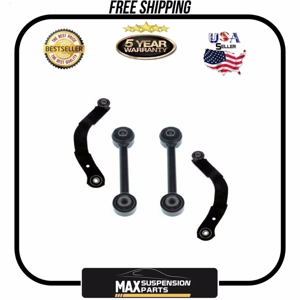 Juego de 4 brazos de puntera lateral de control superior trasero, inferior Jeep Dodge $5 años de garantía $ Foto 1 de 1