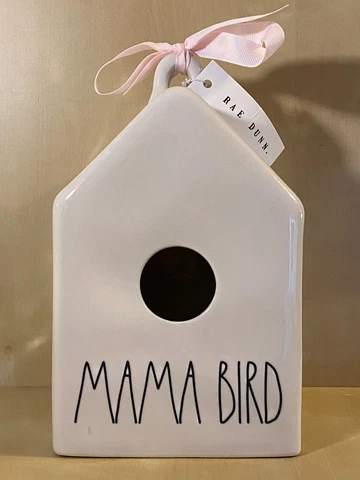 RAE DUNN Artisan Collection by Magenta - Mama Bird House Décor - Brand New! Cover