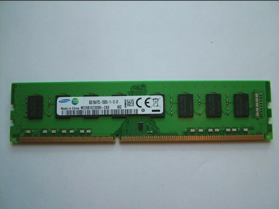 16GB RAM SAMSUNG 4GB X 4 SLOT PC3-10600 DDR3-1333 2Rx8 - Immagine 1 di 1