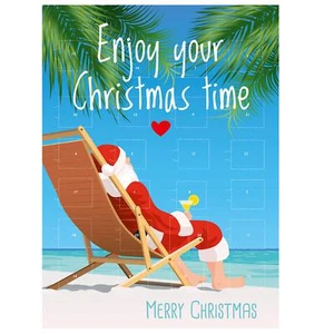 Adventskalender Schokolade Enjoy your Christmas time 100g - Bild 1 von 1