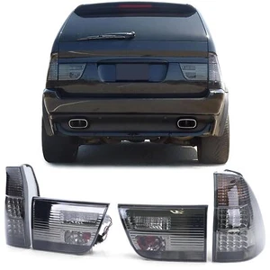 Luces traseras LED en negro para BMW X5 E53 desde 1999-2003 Smoke - Imagen 1 de 4